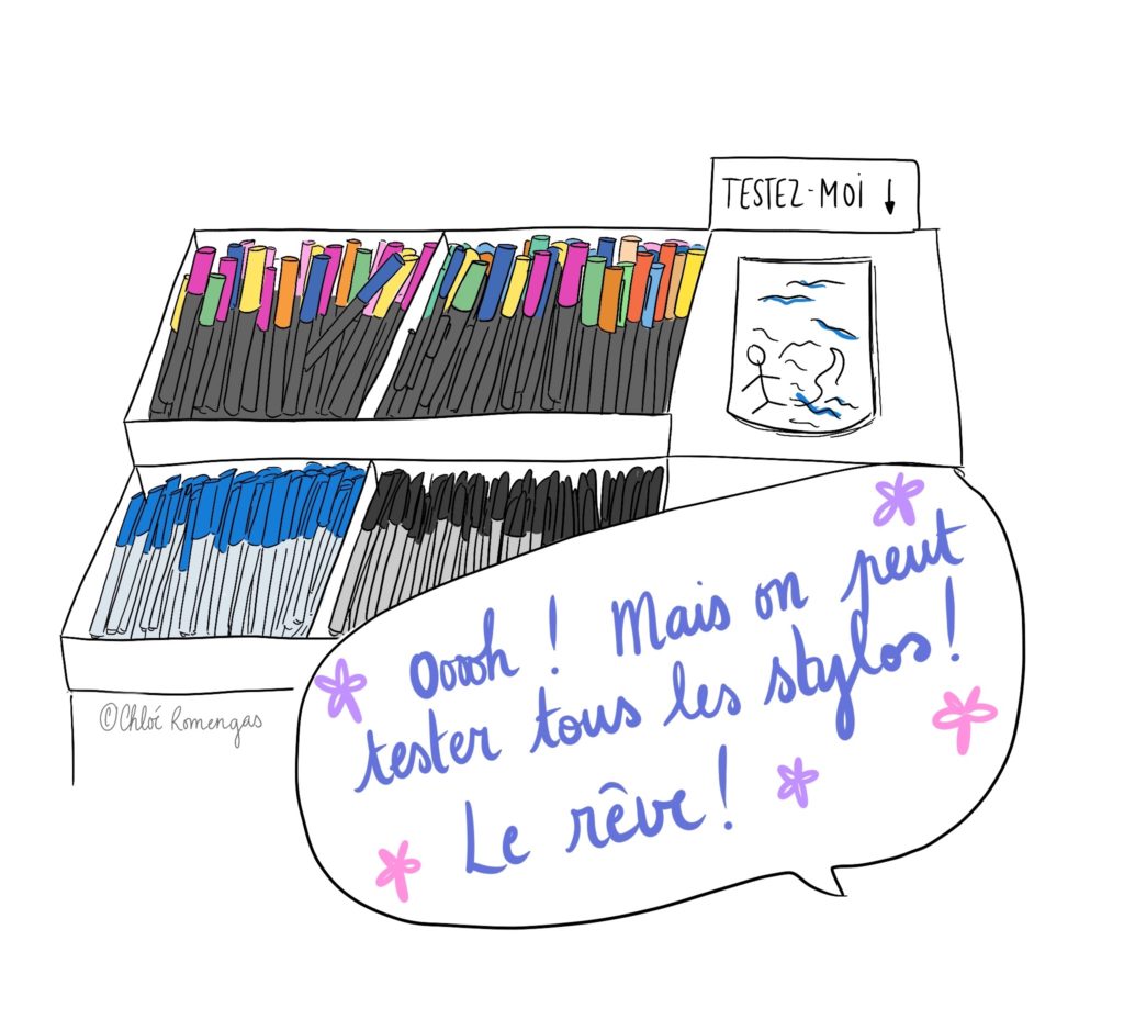 stylos papeterie autisme toc surdoué