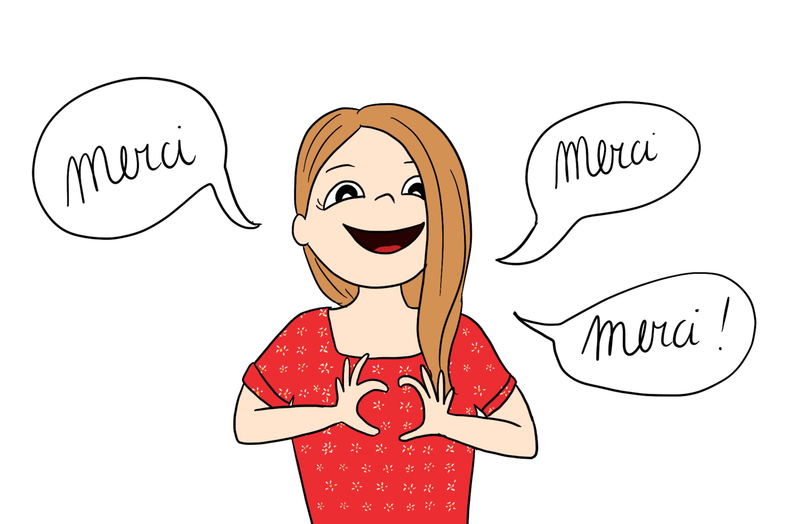 Illustration Merci