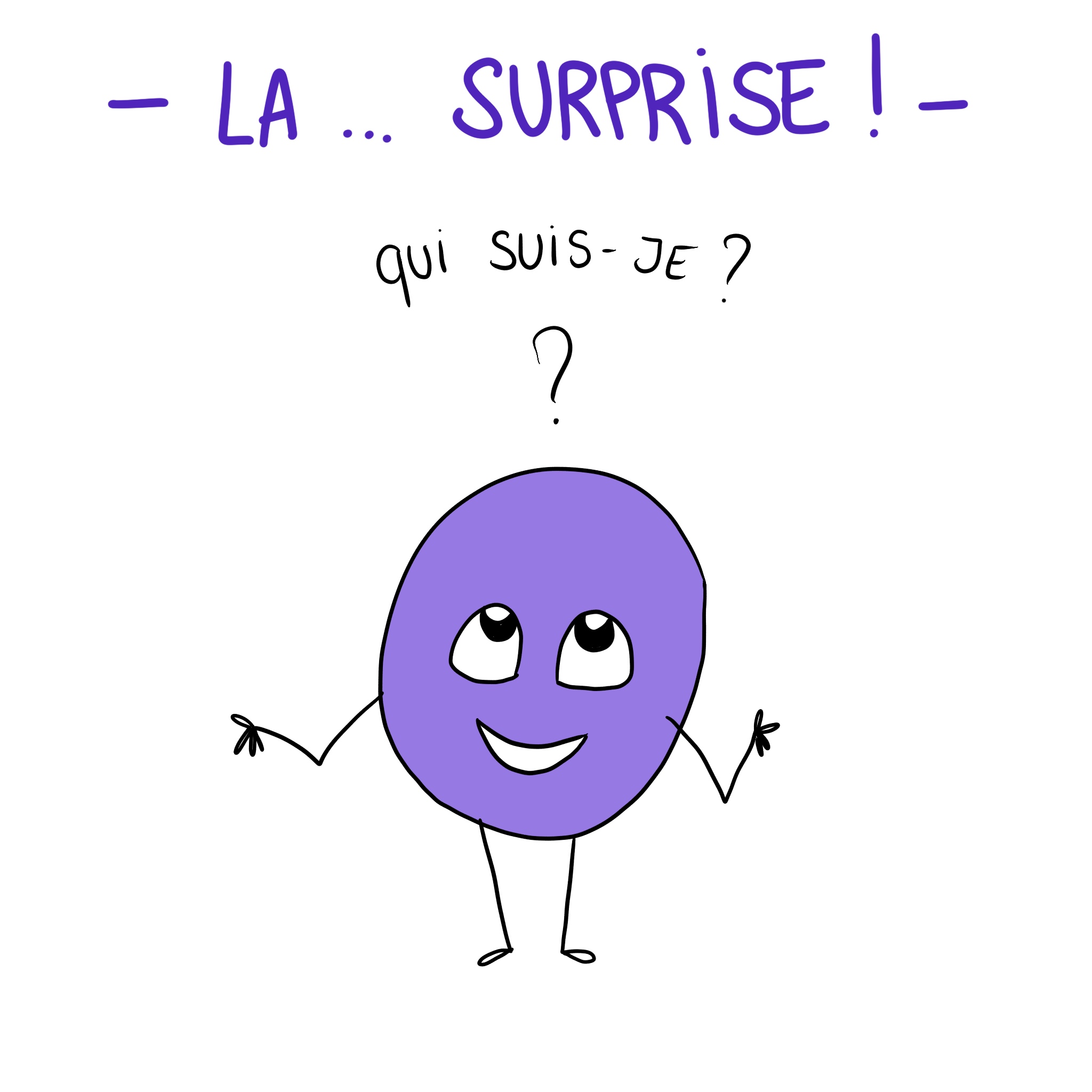 Surprise ! Quelle est cette réaction ? 