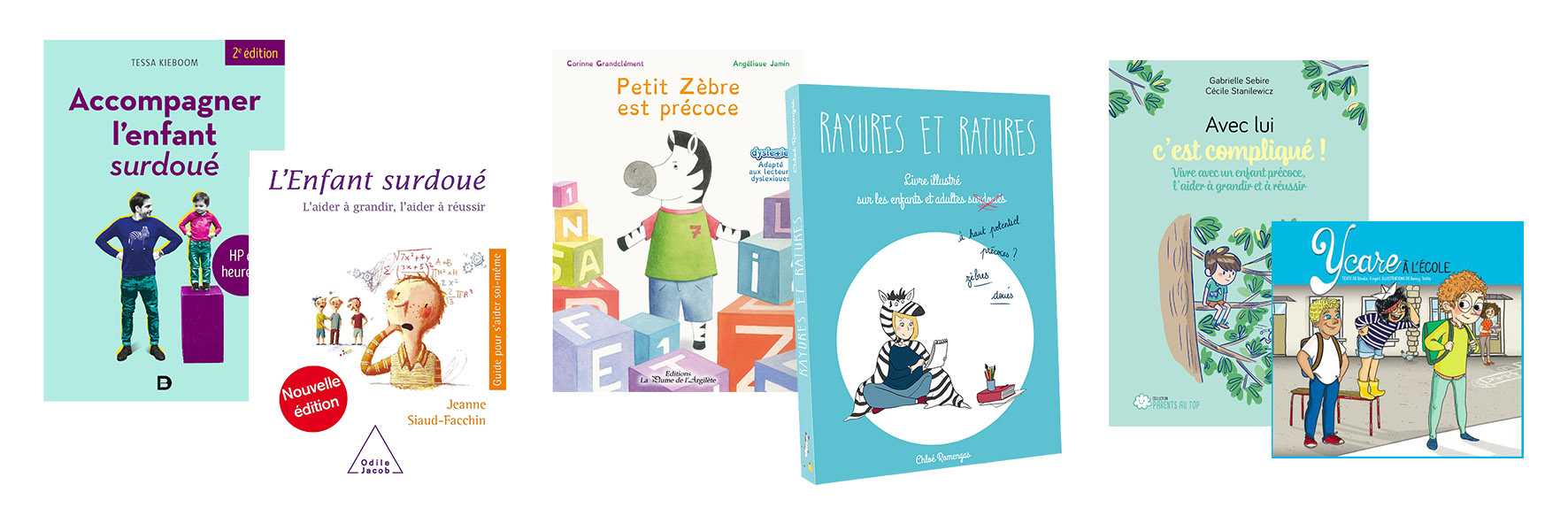 Les livres pour accompagner les enfants surdoués - Rayures et Ratures