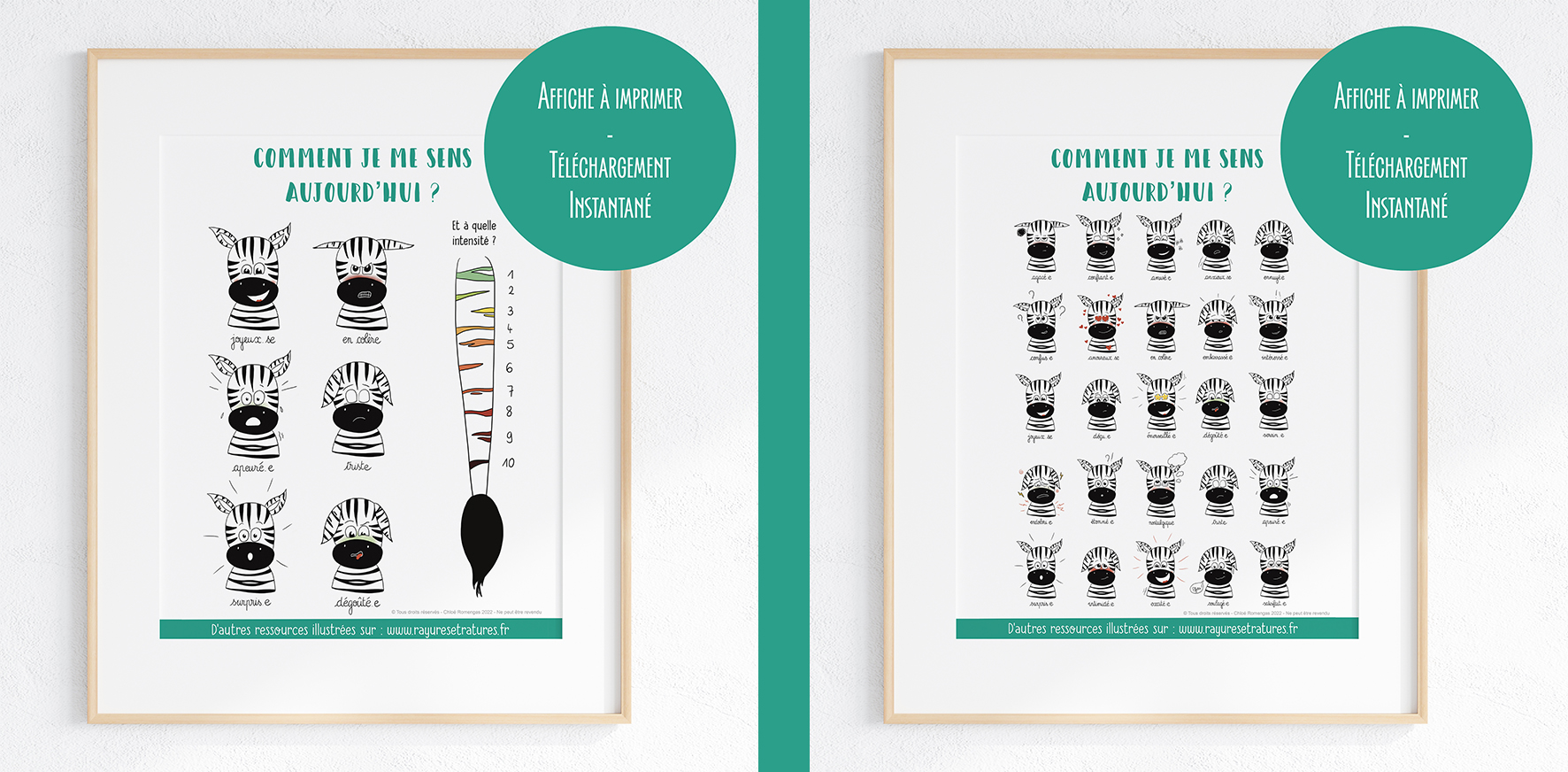 affiches émotions à imprimer