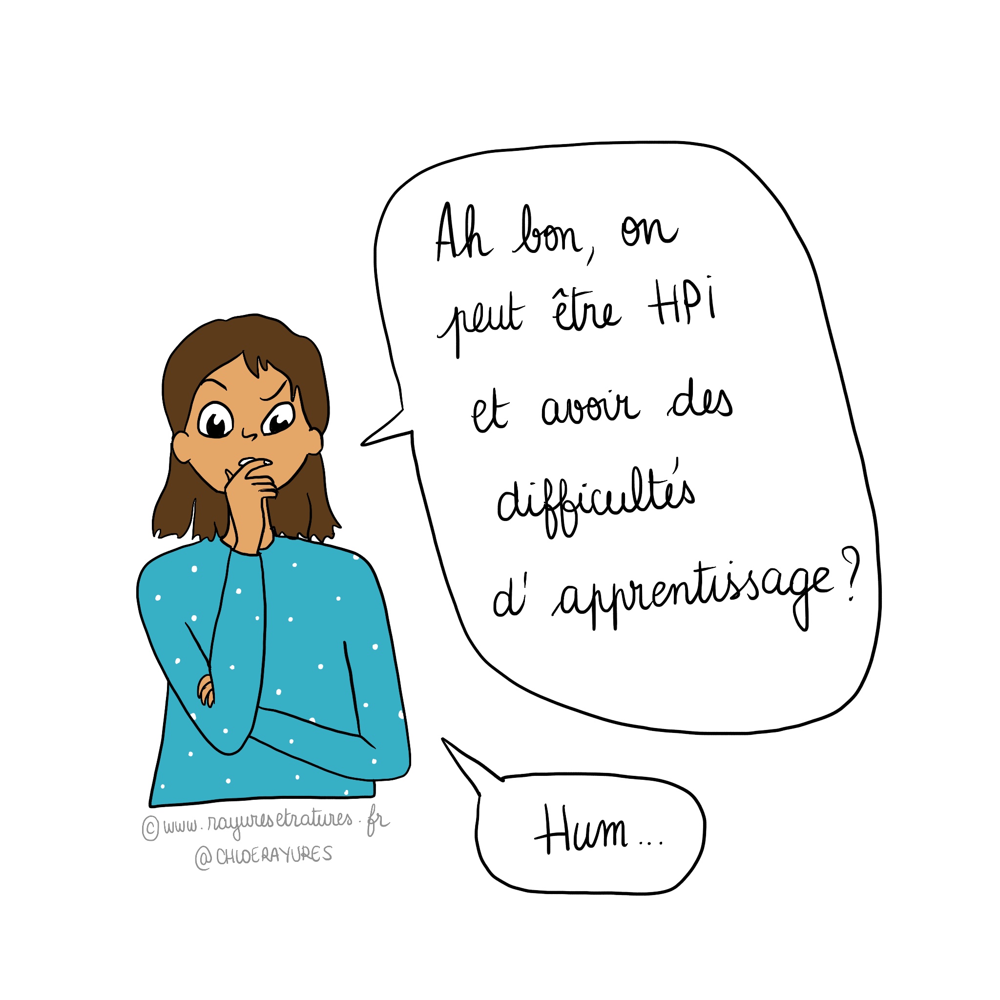 hpi et troubles d'apprentissage