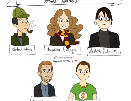 Les personnages de fiction surdoués