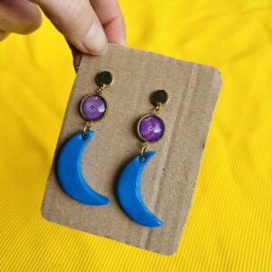 "ion de manganèse" - Boucles d'oreilles -