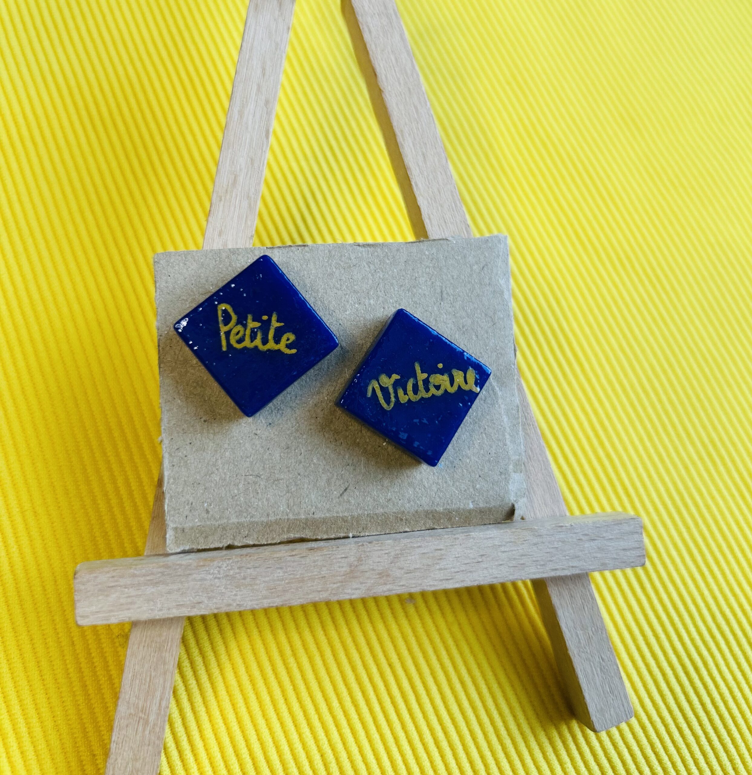 "Petite Victoire" - Boucles d'oreilles