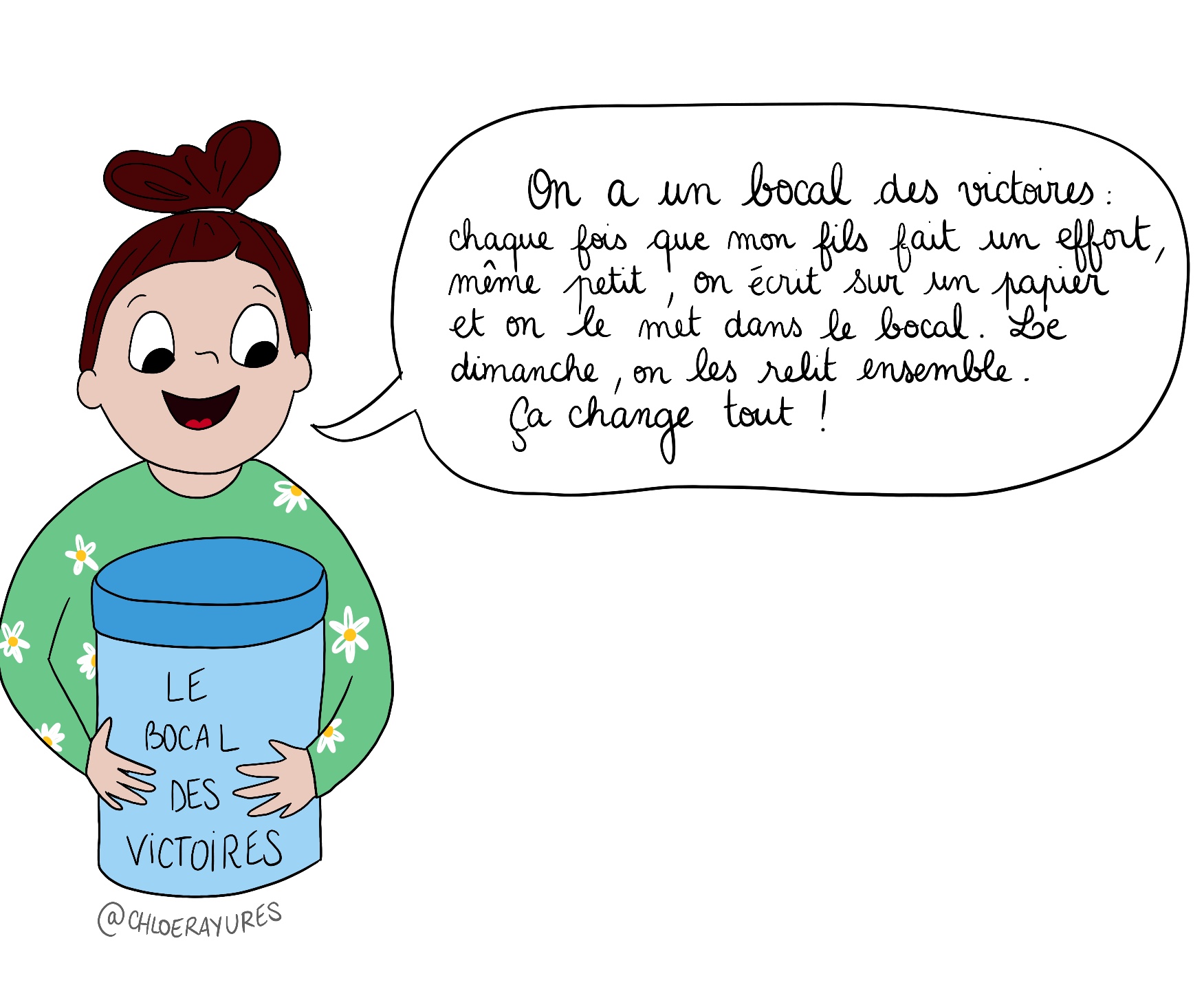 idée renforcement positif enfant